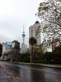 Auckland et la Sky tower