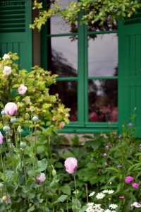 Fenêtre de la maison de Claude Monet