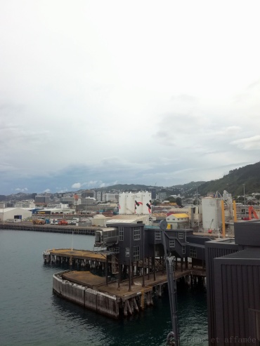 Le port de commerce de Wellington
